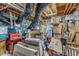 Unfinished basement is ready for your personal touch with exposed beams and lots of storage at 3400 Secretariat Way, Raleigh, NC 27614