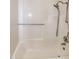 Well-maintained shower features dual showerheads and convenient grab bars at 5213 Tomahawk Trl, Raleigh, NC 27610