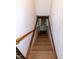 Staircase leading to basement at 5213 Tomahawk Trl, Raleigh, NC 27610