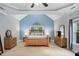 Bright main bedroom with tray ceilings, decorative headboard and a peaceful ambiance at 60 Morning Mist Dr, Garner, NC 27529