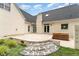 Backyard features patio, hot tub, and landscaped garden at 600 Driftwood Dr, Gibsonville, NC 27249