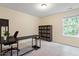 Bedroom features a large desk and storage, perfect for a home office or study area at 68 Tanners Way, Clayton, NC 27527