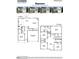 Detailed floor plan showcasing the layout of a spacious 5-bedroom, 3-bath home with a 2-car garage at 705 Comice Pear Way, Willow Springs, NC 27592