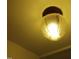 Close up photo of a vintage ceiling light fixture at 912 Dixie Trl, Raleigh, NC 27607