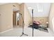 Bonus room area featuring a drum set and music equipment at 102 Legacy Ln, Durham, NC 27713