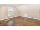 Bonus room has hardwood floors, recessed lights and large window at 123 Gunderson Ln, Garner, NC 27529