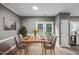 Dining area with French doors at 131 Cricketgrass Dr, Cary, NC 27513