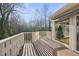 Relaxing deck with beautiful views, offering an ideal space for outdoor entertaining and leisure at 1401 Granada Dr, Raleigh, NC 27612
