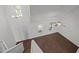 Bright living area with a ceiling fan, beautiful floors, and an open layout with lots of natural light at 148 Danesway Dr, Holly Springs, NC 27540