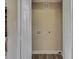 Utility room featuring easy access to washer/dryer hookups at 1592 Boone Rd, Elon, NC 27244
