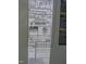 HVAC information sticker shows Trane brand, energy efficiency, and other specs on the unit and installation at 1700 Warrenton Rd, Henderson, NC 27537