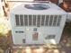 Exterior view of a Trane HVAC unit, showing components and installation by the side of the home at 1700 Warrenton Rd, Henderson, NC 27537