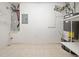 Utility room with water heater, and storage shelves at 1911 Falls Landing Dr # 106, Raleigh, NC 27614