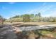 Scenic view of the extensive landscaping with various trees and grass at 2420 Mollynick Ln, Wake Forest, NC 27587