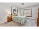 Bright bedroom with large window, plush carpet, and stylish decor, creating a cozy retreat at 2617 Cottage Cir, Raleigh, NC 27613