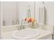 Bathroom featuring a sink and neutral décor at 3008 Isabella Dr, Raleigh, NC 27603