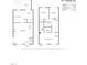 Detailed floor plan showcasing the layout of the two-story home at 314 Virens Dr, Cary, NC 27511