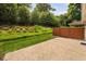 Well-manicured backyard showcases a lush green lawn, privacy fence, and mature shade trees at 3619 Lion Ridge Ct, Raleigh, NC 27612