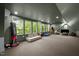 Large bonus room featuring neutral carpet, numerous windows, and ample lighting at 3816 Dover Rd, Durham, NC 27707