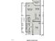 Main floor plan showcasing the layout of the kitchen, living room, and garage at 3920 Well Fleet Dr, Fuquay Varina, NC 27526