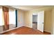 Bright bedroom featuring hardwood flooring and lots of natural light at 526 N Fairview Rd, Rocky Mount, NC 27801