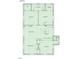 Open-concept floor plan featuring a living area, kitchen, bedrooms, and bathrooms at 5625 Church Rd, Graham, NC 27253