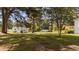 A small building on the property has a light blue exterior and white trim at 620 Richardson Rd, Zebulon, NC 27597
