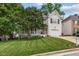 Inviting exterior featuring a covered porch and well-maintained lawn at 9212 Sayornis Ct, Raleigh, NC 27615