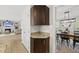 Granite corner unit, with access to dining room and living room at 9212 Sayornis Ct, Raleigh, NC 27615