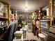 Spacious storage room with shelving and ample space for storing decorations at 12221 Orchardgrass Ln, Raleigh, NC 27614