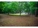 The front yard boasts a large tree and a white porch at 129 Clark Ct, Youngsville, NC 27596