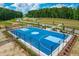 Full view of the community basketball court at 279 Edge Of Auburn Blvd, Raleigh, NC 27610