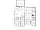 A detailed floor plan of the home, illustrating the layout of rooms on both floors with dimensions at 279 Edge Of Auburn Blvd, Raleigh, NC 27610