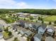 Aerial view of homes with a school in the background at 282 Granite Mill Blvd, Chapel Hill, NC 27516
