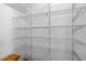 Spacious walk-in pantry with adjustable wire shelving for optimal storage at 282 Granite Mill Blvd, Chapel Hill, NC 27516