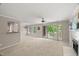 This inviting living area includes access to a patio, dining space, and a well-equipped kitchen at 313 Glen Echo Ln # J, Cary, NC 27518