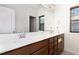 Bathroom featuring double sinks and neutral paint and tile at 425 Liberty Hill, Morrisville, NC 27560