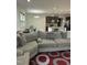 Open floor plan with living room, dining area, and kitchen providing ample space at 425 Liberty Hill, Morrisville, NC 27560