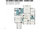Detailed floor plan showcasing the layout of the second floor featuring bedrooms, bathrooms, and a bonus room at 453 Granite Saddle Dr, Rolesville, NC 27571