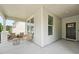 Inviting front porch with comfortable seating perfect for relaxing and enjoying the outdoors at 475 Long View Dr, Franklinton, NC 27525
