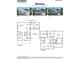 Norman floor plan showcasing the home's layout with five bedrooms and three bathrooms at 55 Pony Gallop Ln, Clayton, NC 27520