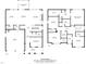 Detailed floor plan showcasing the layout of both floors, including room dimensions and features at 604 Craftsman Ridge Trail Trl, Knightdale, NC 27545