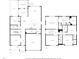 A detailed floor plan of the home, showing the layout of each room and their dimensions at 6404 Fauvette Lane Ln, Holly Springs, NC 27540