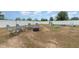 Backyard featuring seating area and toys in a large fenced-in backyard space at 72 Ina Rose Ln, Four Oaks, NC 27524