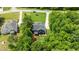 Beautiful aerial view of a home surrounded by lush green trees and well-manicured lawns at 8304 Southmoor Hill Trl, Wake Forest, NC 27587