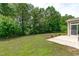 Lush backyard offering privacy and a peaceful outdoor space at 1024 Holland Bend Dr Dr, Cary, NC 27519