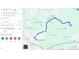 Map view highlighting the 9-minute driving route to 113 Feezor Ct near the Neuse River Greenway at 113 Feezor Ct, Clayton, NC 27527
