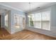 Bright dining area with French doors at 120 Tanager Farms Dr, Youngsville, NC 27596