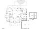 Detailed floor plan showcasing layout with labeled rooms, decks, porches, and an outdoor swimming pool at 1412 Wakefield Farm Rd, Zebulon, NC 27597