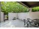 Private patio area with seating, perfect for outdoor relaxation and entertaining at 16 Tottenham Ln # 16, Chapel Hill, NC 27517